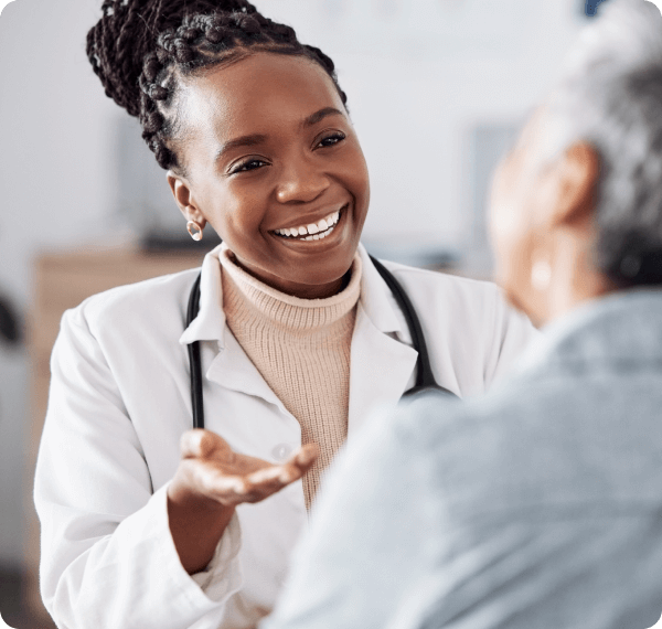 Winnow AI nurse speaking with a patient